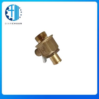 6738-21-5610 Oil Pan Drain Valve Plug  For PC200-7 Excavator Engine Spare Parts