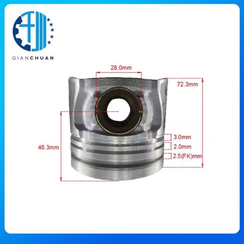 Piston 23410-27940 23410-27941 23410-27942 23410-27943 23410-27944  For Hyundai D4EB Engine Spare Parts