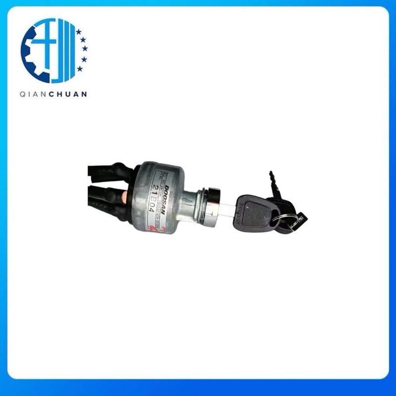 Start Switch Ignition Switch 2549-1153 K1001858A  for Doosan DH500-7 Excavator Engine Spare Parts