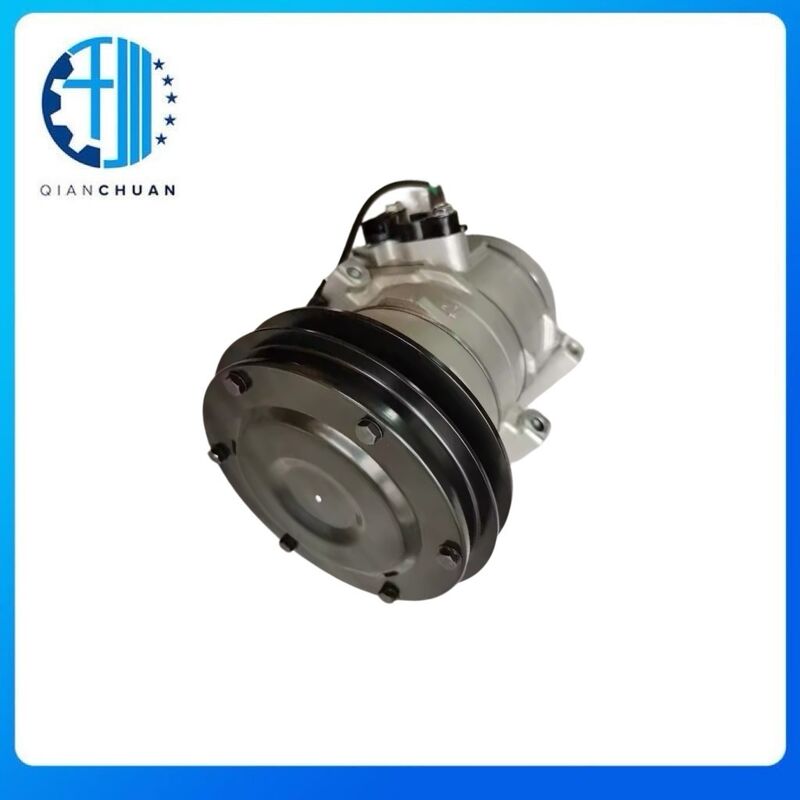 Air Conditioning Compressor 20Y-810-1260 20Y-979-6121 for Komatsu PC200-7 PC200-8 PC220-8 PC450-8 Excavator Engine Spare Parts