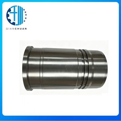 Revestimiento de cilindro S00004601+02 con sellos de agua para piezas del motor de excavadora Shangchai SC9DK SC10E Engine XCMG